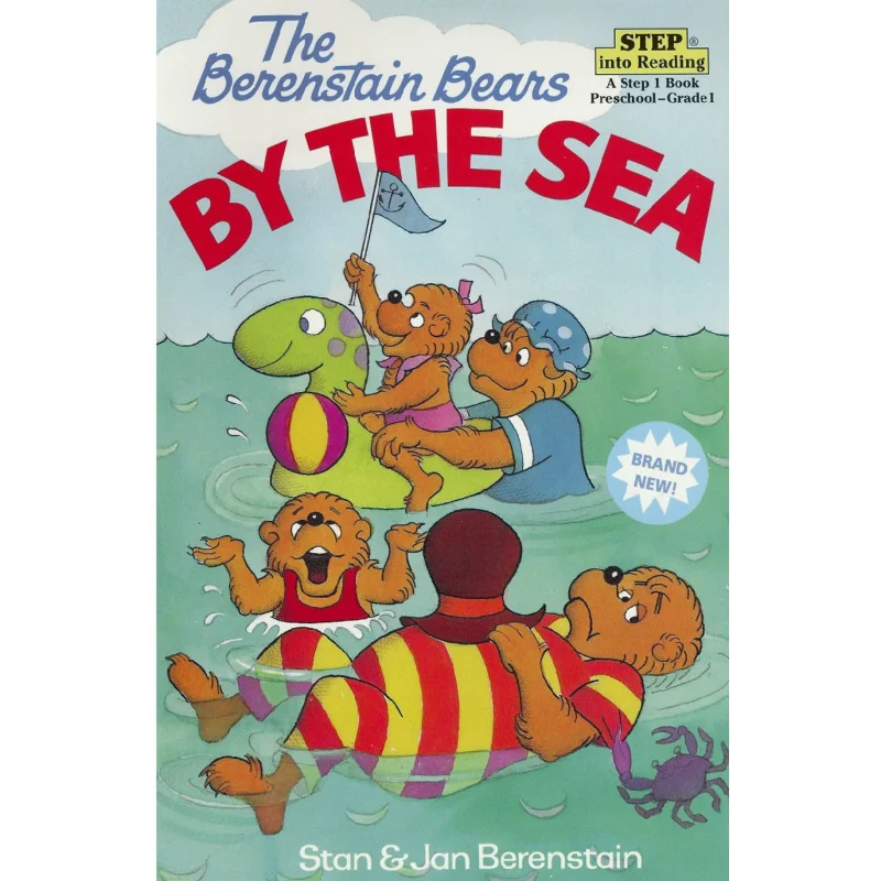 

Step Into ReadingRStep 2Bbears By The Sea Berenstain Stan Random House US 9780679887195 Book