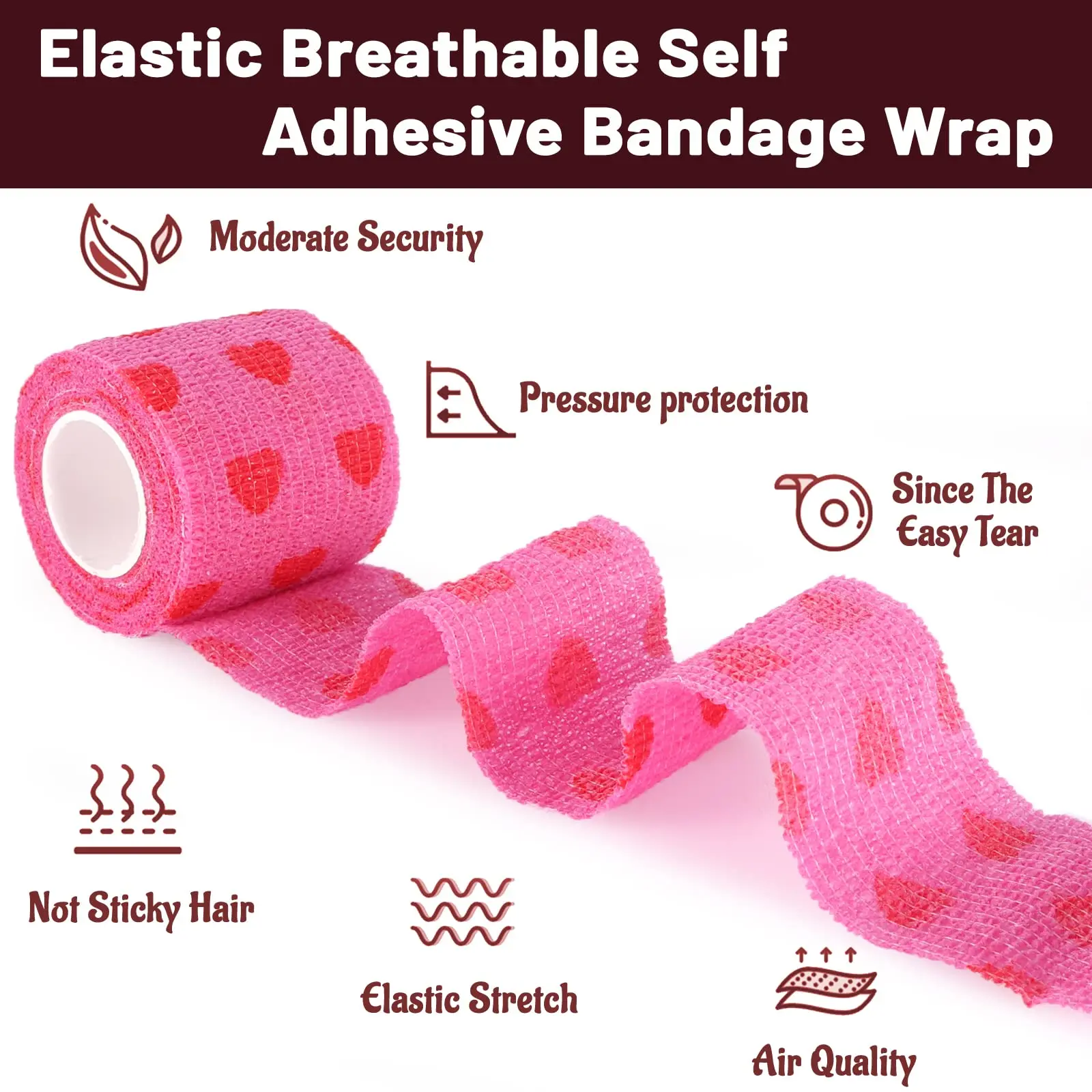 قبضة الوشم غطاء ضمادة يلتف الأشرطة غير المنسوجة مقاوم للماء للحيوانات الأليفة ذاتية اللصق إصبع المعصم حماية الوشم الملحقات #3