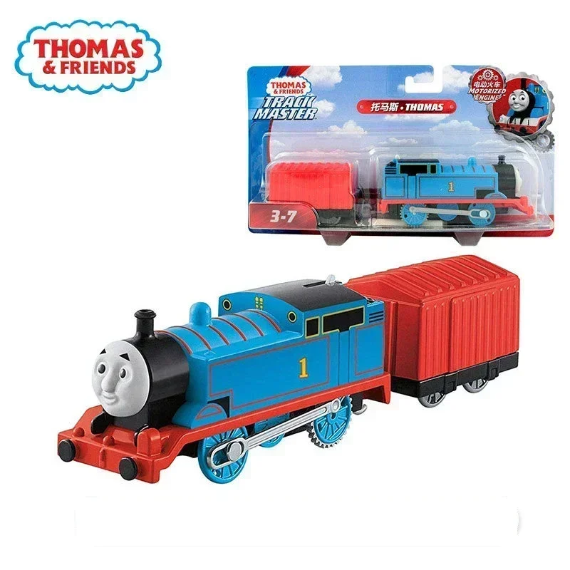 Thomas and Friends-pista eléctrica para niños, juguetes para niños de 2 a 4 años, coches de ranura