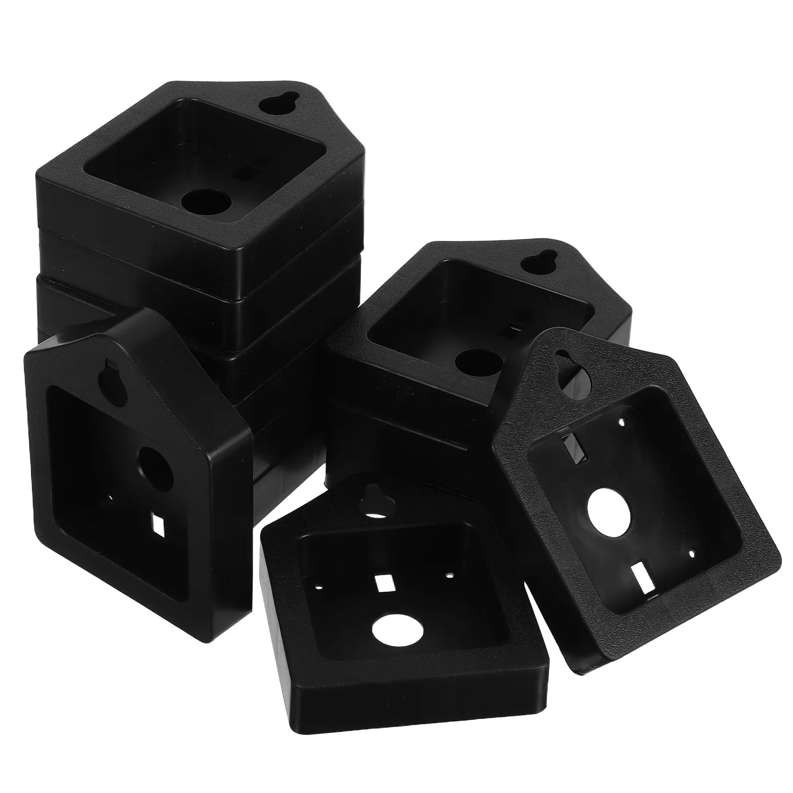 12 قطعة من أغطية الظهر على مدار الساعة البلاستيكية قطع غيار آلية الكوارتز الواقية ملحقات إصلاح ساعة الحائط ذاتية الصنع #2