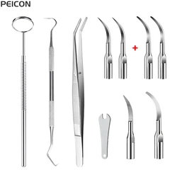 Tandheelkundige Scaler Tips Voor G6 Tanden Reiniger Schalen Tandplak Tandsteen Calculus Remover Koppen Vervanging 2 Stuks 4 Stuks