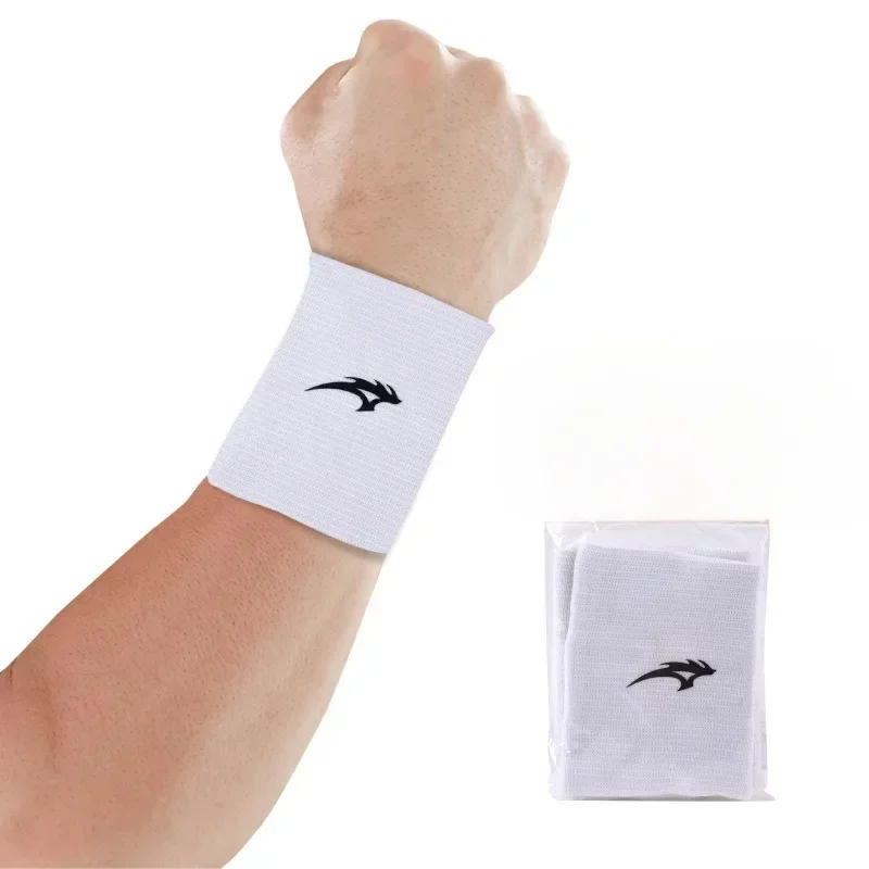 

Пара для занятий спортом на открытом воздухе, акриловая защита на запястье, унисекс, дышащая повязка для бега, бадминтона, баскетбола, эластичное защитное снаряжение