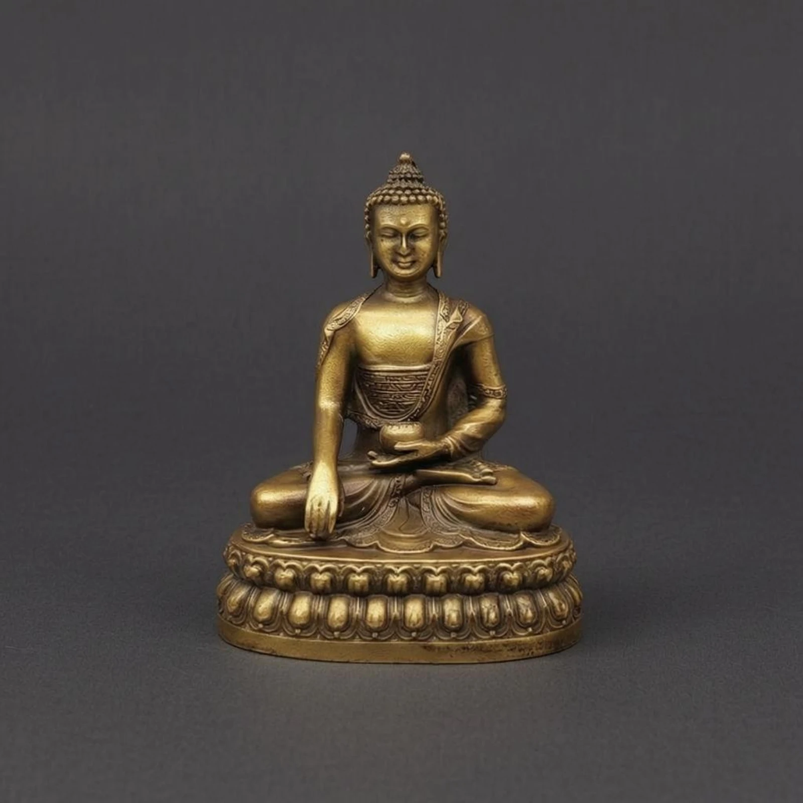 3 Stück goldene Buddha-Figur, – Home Decor Gold Bewertung und Preis