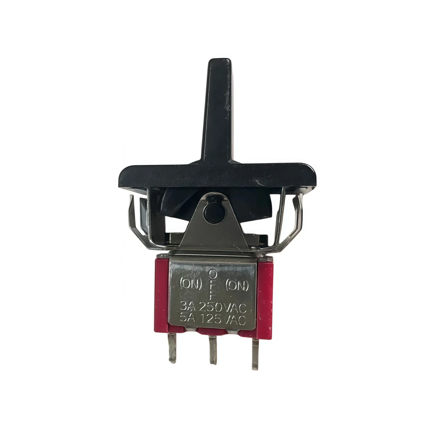 2 pz/lotto Interruttore A Bilanciere AC250V/3A 125V/5A Momentaneo SPDT 3 Posizioni Interruttore A Levetta T80-R Girare A Sinistra E A Destra di