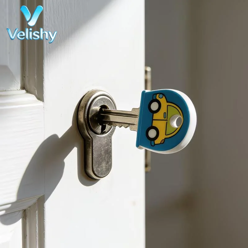 5/10/20Pcs Silicone Key Cover Protector Key Identifier Caps Flexible Key Organizer For All Door Keys