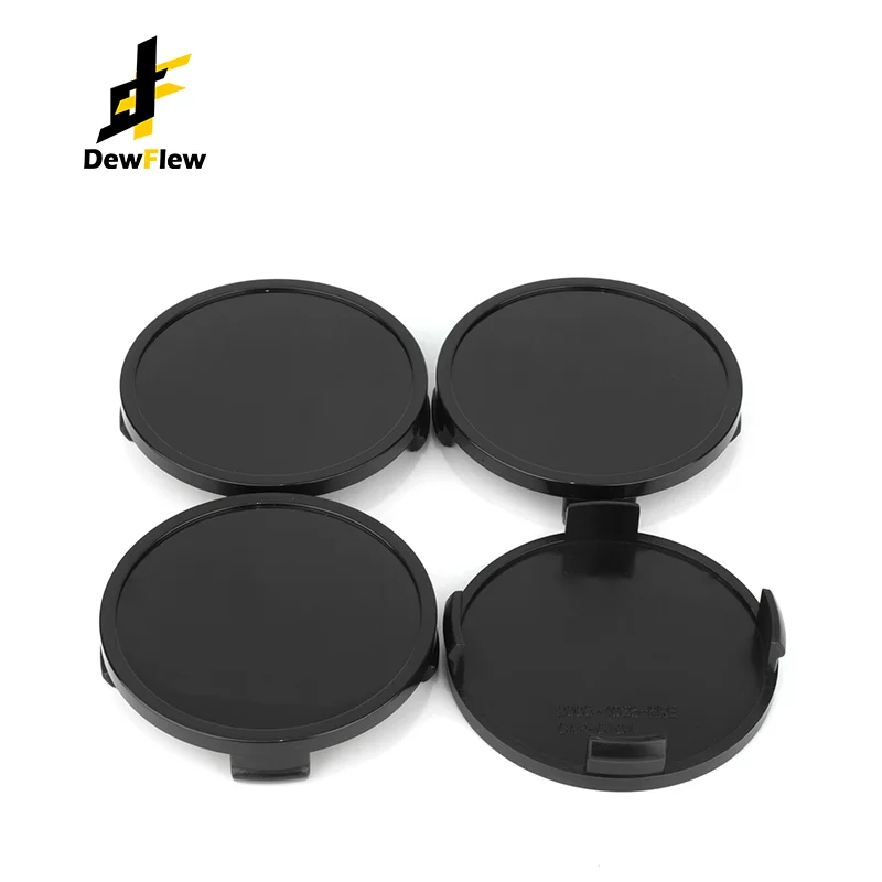 DewFlew 4Pcs Car Wheels Rim Hub Cap 69mm(2.72in) Wheel Hub Cap Cover for HRE Performance Car Modification Accessories Decoration