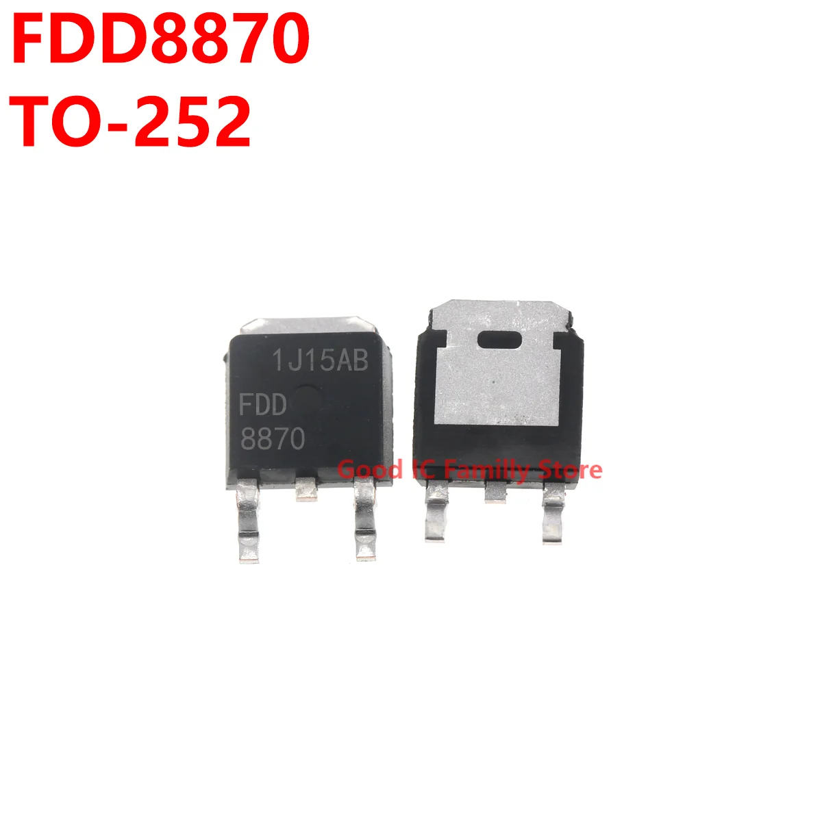 10PCS FDD8870 TO-252