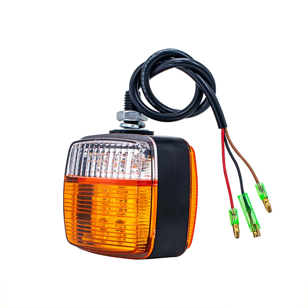  Forklift turn signal LED front small light universal 12-80V with high brightness double-sided turn signal front small light