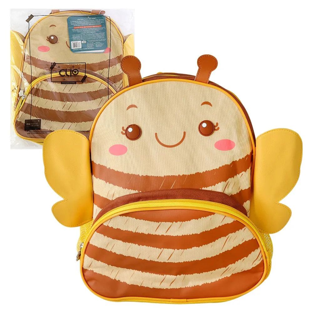 Children's Backpack with Straps-Bee