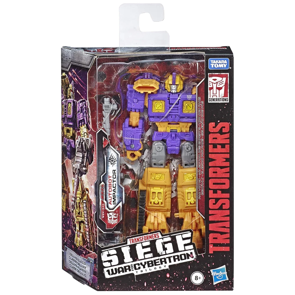 [Na Stanie] Oryginalny Hasbro Transformers War for Cybertron Siege Impactor 14cm Figurka Akcji z Klasy Deluxe, Model Zabawka Anime