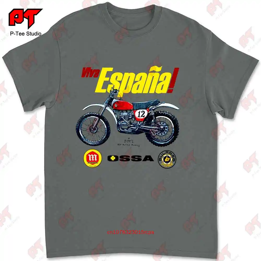 T-shirt Motocross Bultaco Ol'attitude Montesa 01, VQ Call