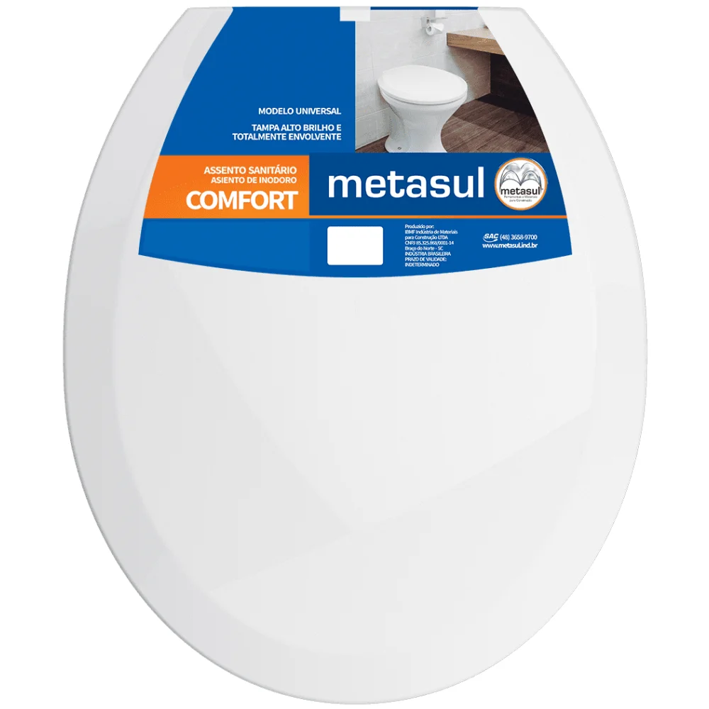 METASUL WHITE CONFORT SANITARY SEAT