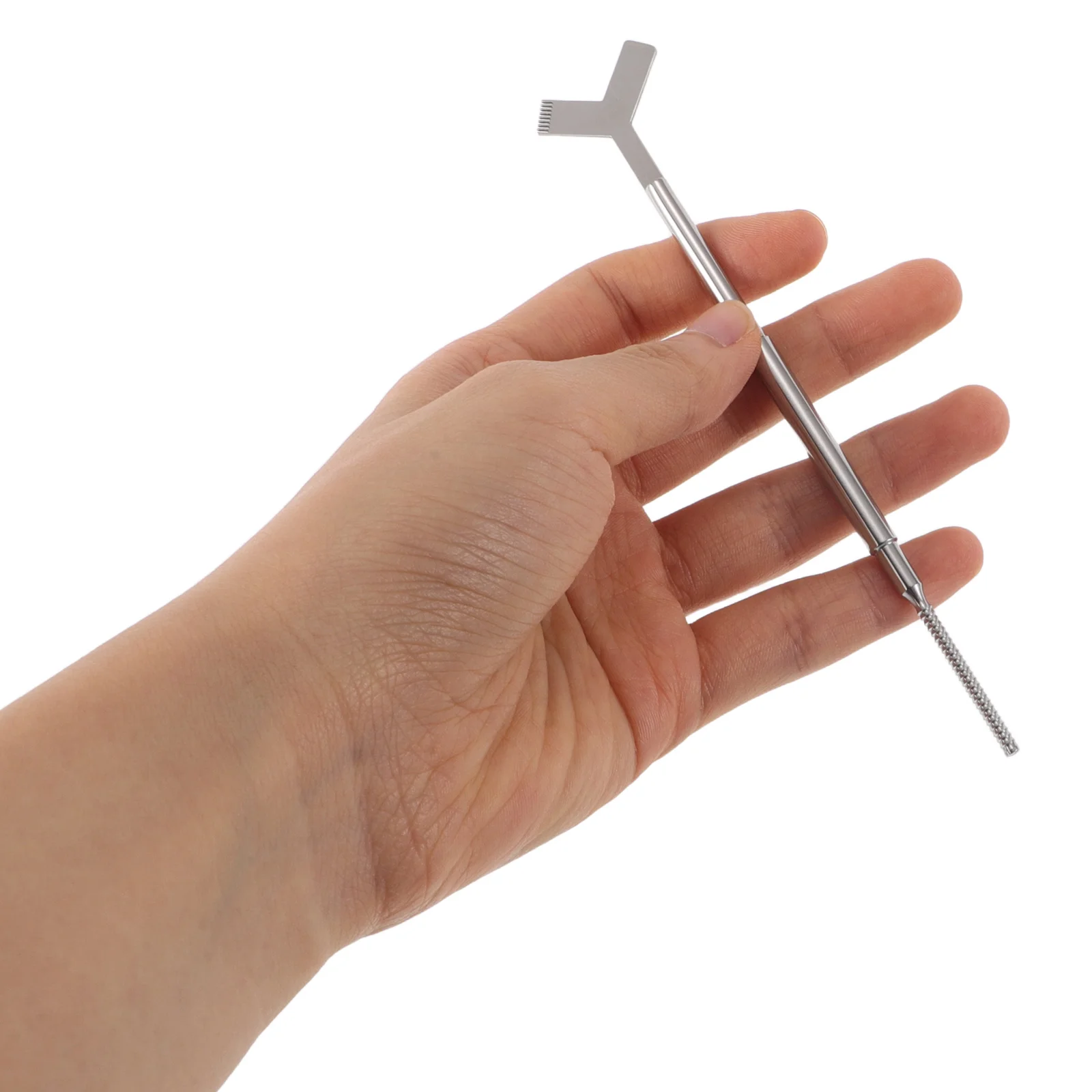 

2Pcs Eyelash Lift Tools Metal Lash Styling Rod Precision Y T Comb for Effortless Curling and Separation in Salon