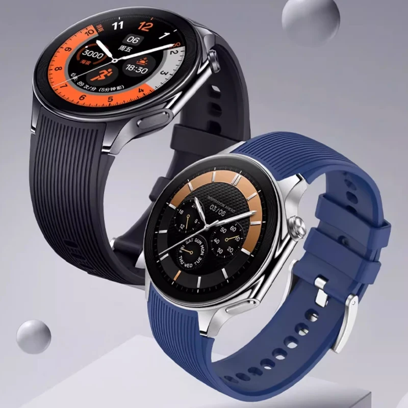 No Gap Silicone Watchband For Oppo Watch X X2 Replacement Correa Wristband For For OnePlus Watch 2 3 2R Smartwatch Band Bracelet
