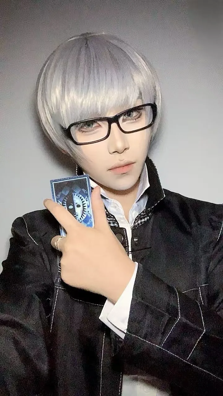 

Persona 4 Yu Narukami Cosplay Costume Yasogami High School Uniform Daily Outfit