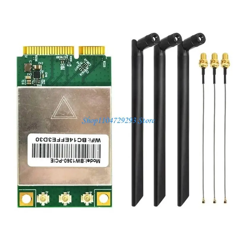 Y2GD BCM94360 BW1360 WiFi Card Mini PCIE 2.4G+5G Adattatore networking wireless gigabit