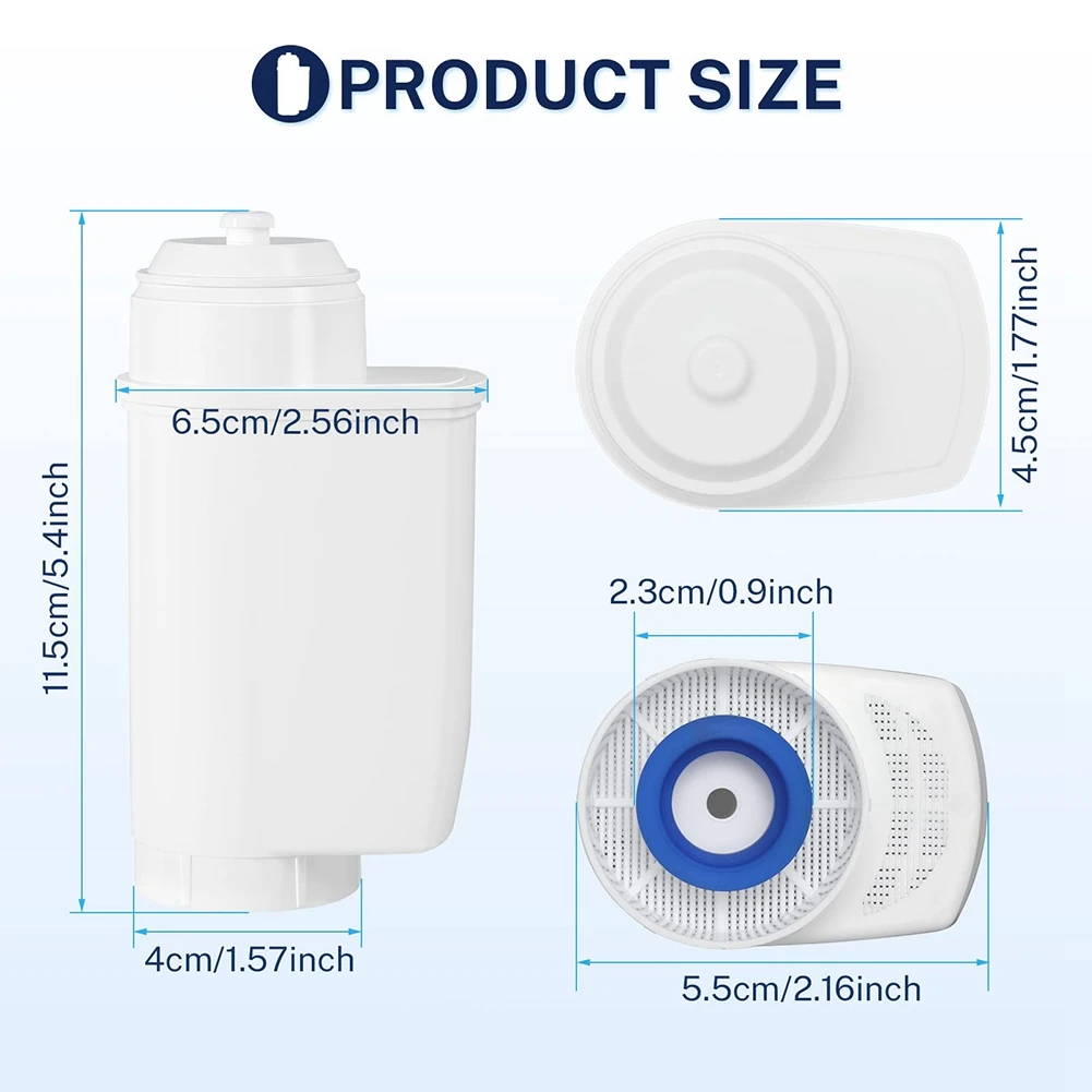 Filtre à eau de rechange pour machine à café Bosch, anti-oxydants, Intenza, Siemens EQ6, EQ9, TCZ7003, TZ70003, TZ70033, 3 pièces