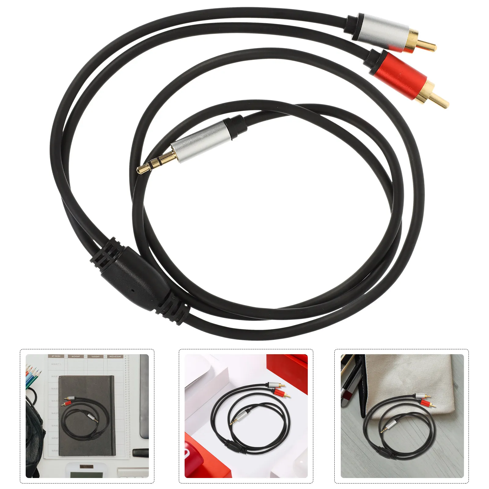 2Pcs 2 To 3.5Mm Aud…