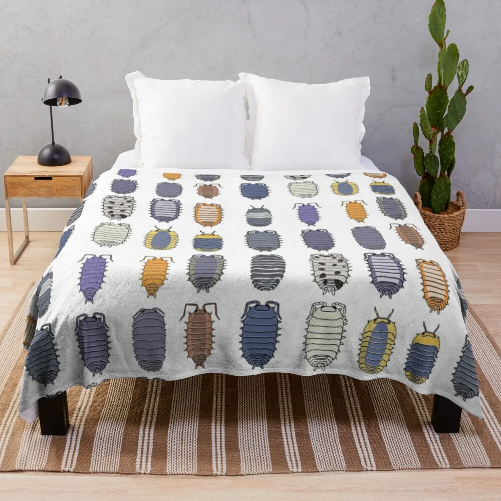 

Isopods Throw Blanket Loose Blanket Bed Fashionable Blanket