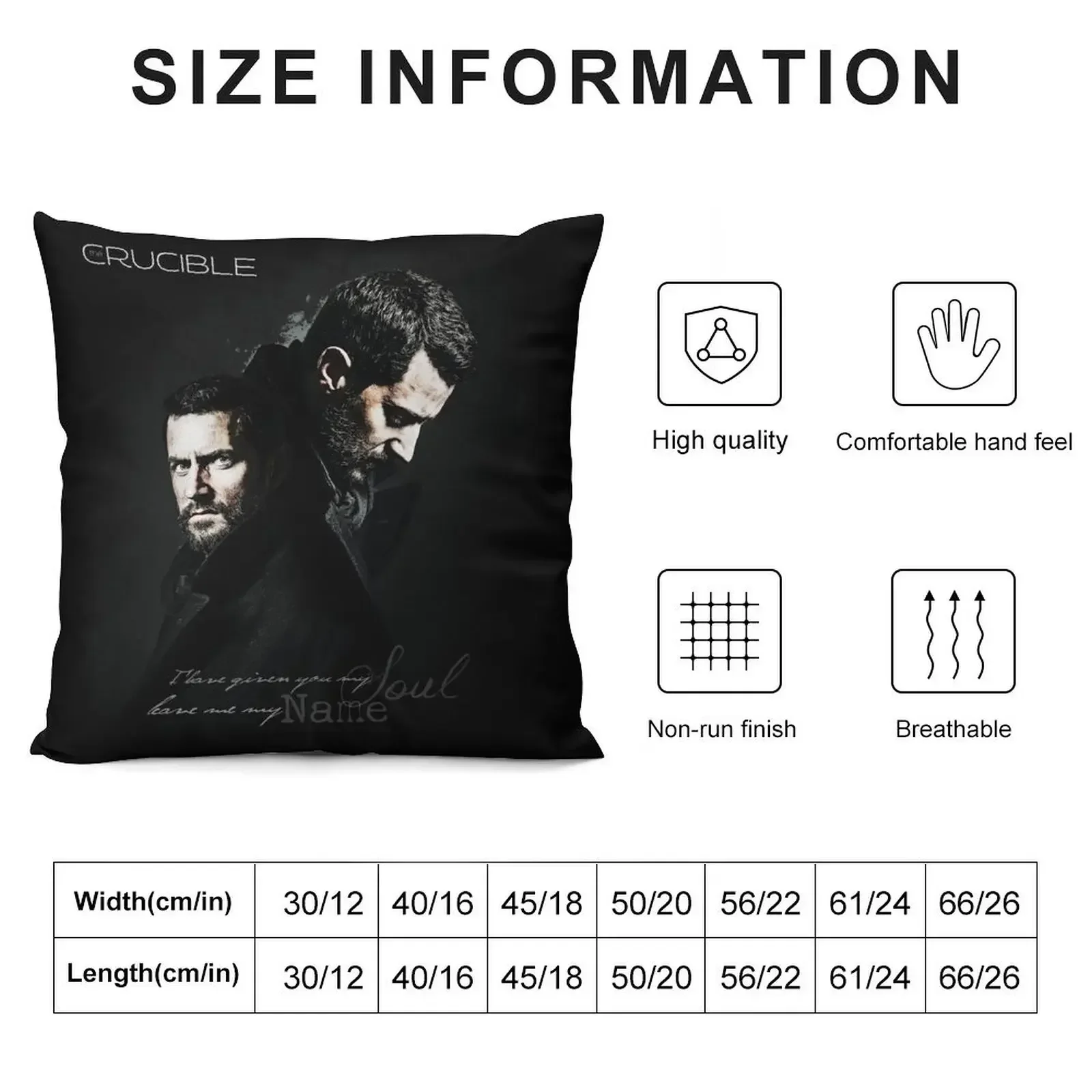 Richard Armitage-The Crucible Throw Pillow Throw Pillow Covers Rectangular Cushion Cover Luxury Pillow Cover