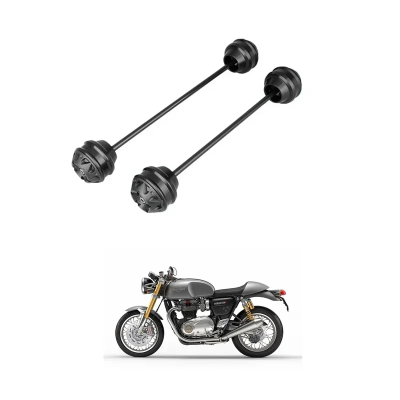 

Для TRIUMPH THRUXTON R RS 16-20 THRUXTON 900 06-16 защита переднего колеса, ось, вилка, слайдер
