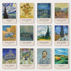 Vincent Van Gogh Oil Paintings Print on Canvas Poster Impressionism Artwork Sunflower Wall Art Picture for Home Wall Decoration