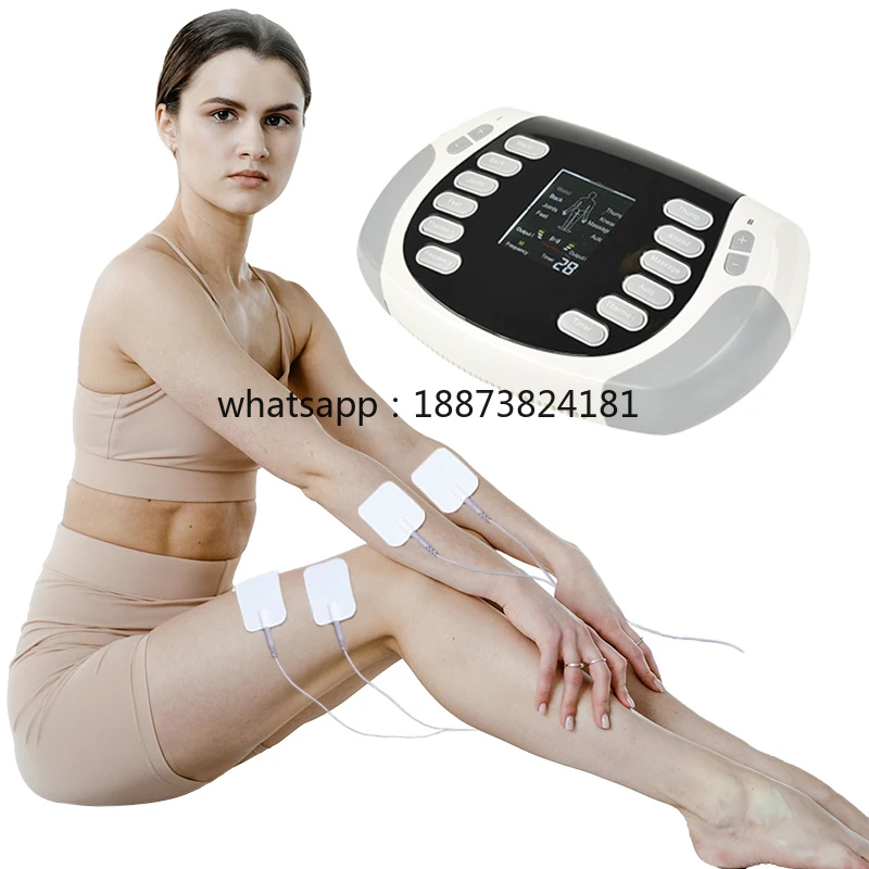 New Product 2024 Portable Neuromuscular Electrical Stimulation Therapy Machinery Portable Massager with 24 Intensity Level fast