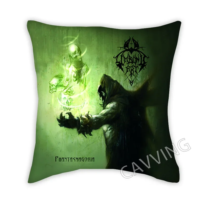 

Limbonic Art Rock 3D Printed Polyester Decorative Pillowcases Throw Pillow Cover Square Zipper Cases Fans Gifts Home Decor