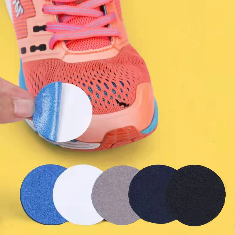 Shoe Patch Vamp Repair Sticker Subsidy Sticky Shoes Insoles Heel Protector heel hole repair Lined Anti-Wear  Foot Care Tool