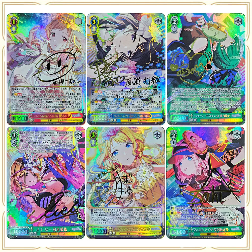 

Anime Goddess Story Weiss Schwarz DIY ACG Climax Cards Shana Game Toys Premium Flash Collectible Cards Christmas Birthday Gifts
