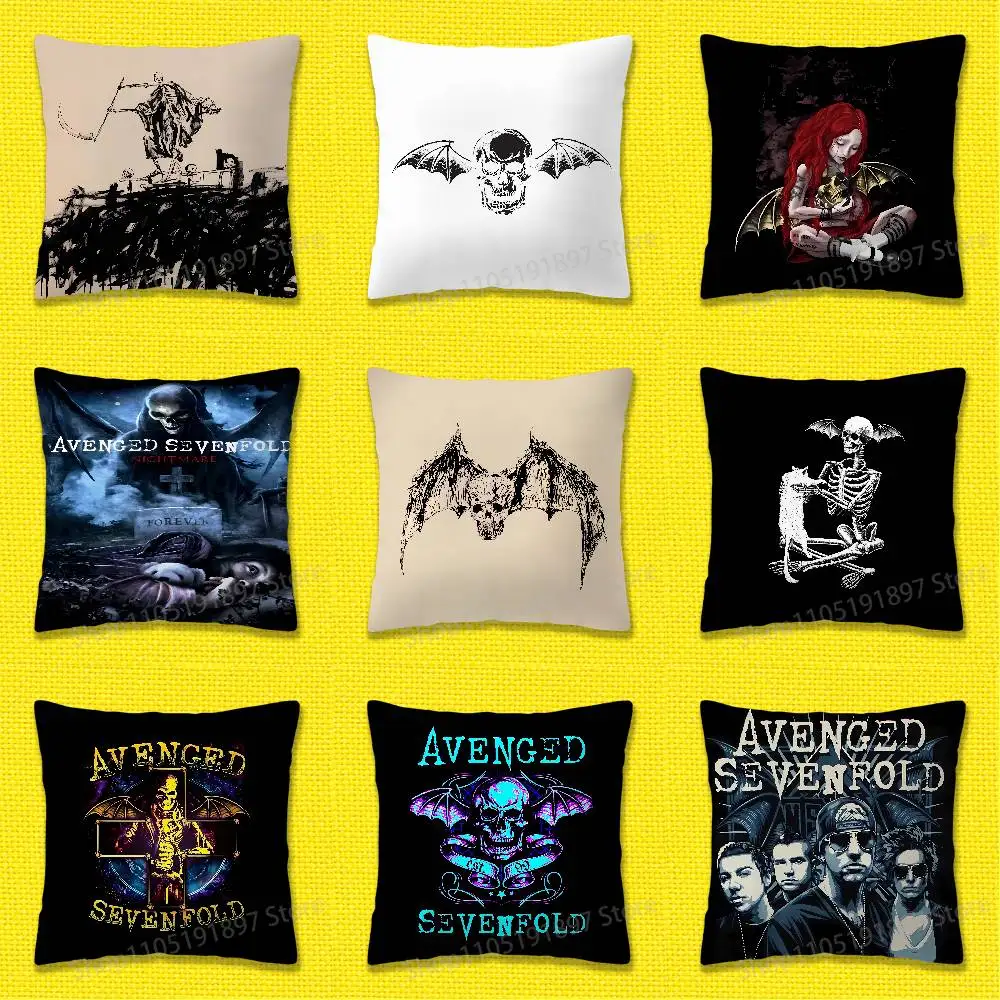 

A-Avenged S-Sevenfold Life Is But a Dream Throw Pillow Case For 50cm 40cm 55cm 45*45cm 30cm Square Bedroom Pillowcase Cover
