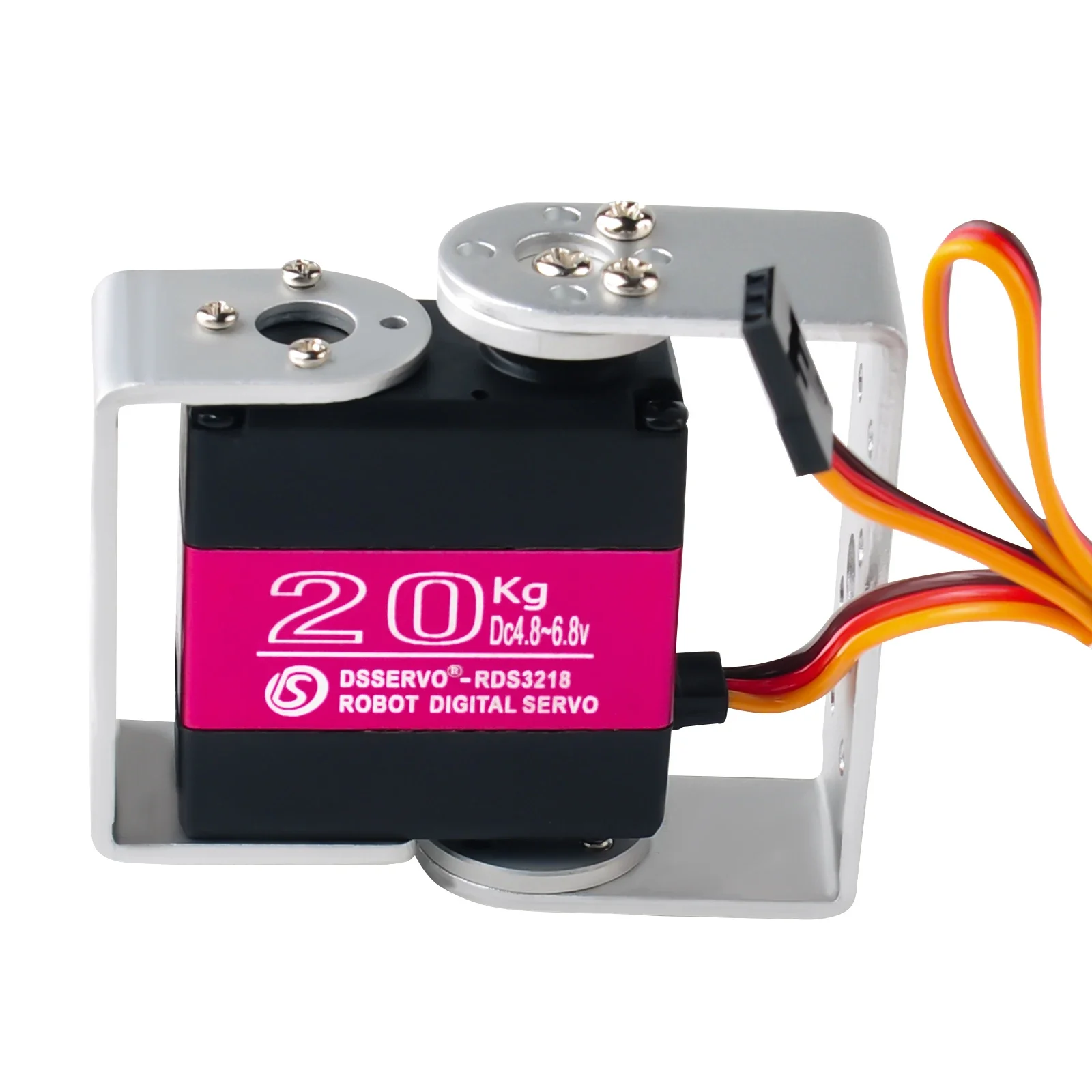 20kg Doppio Asse RDS3218MG Servo Digitale Metal Gear 180/270 Gradi Con Lungo Breve U Montaggio Per Robot FAI DA TE RC Auto modello di camion