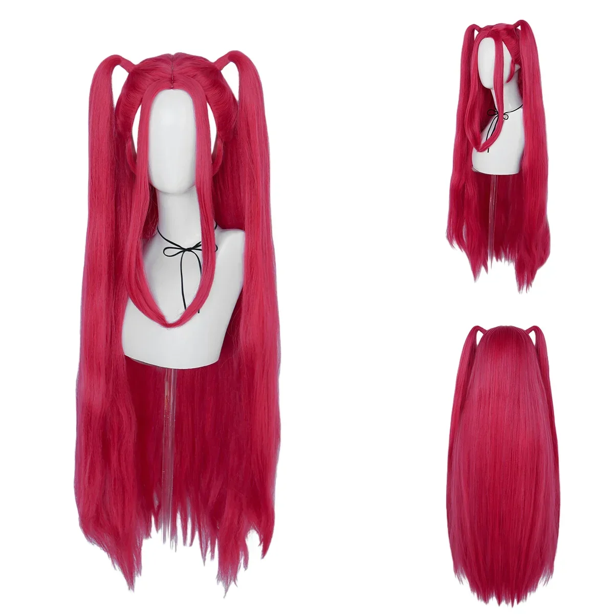 2026 Halloween Rumi Cosplay Wig from Demon Hunters - Long Straight Hair Anime Accessory for Women, Perfect for Zoey & Mira