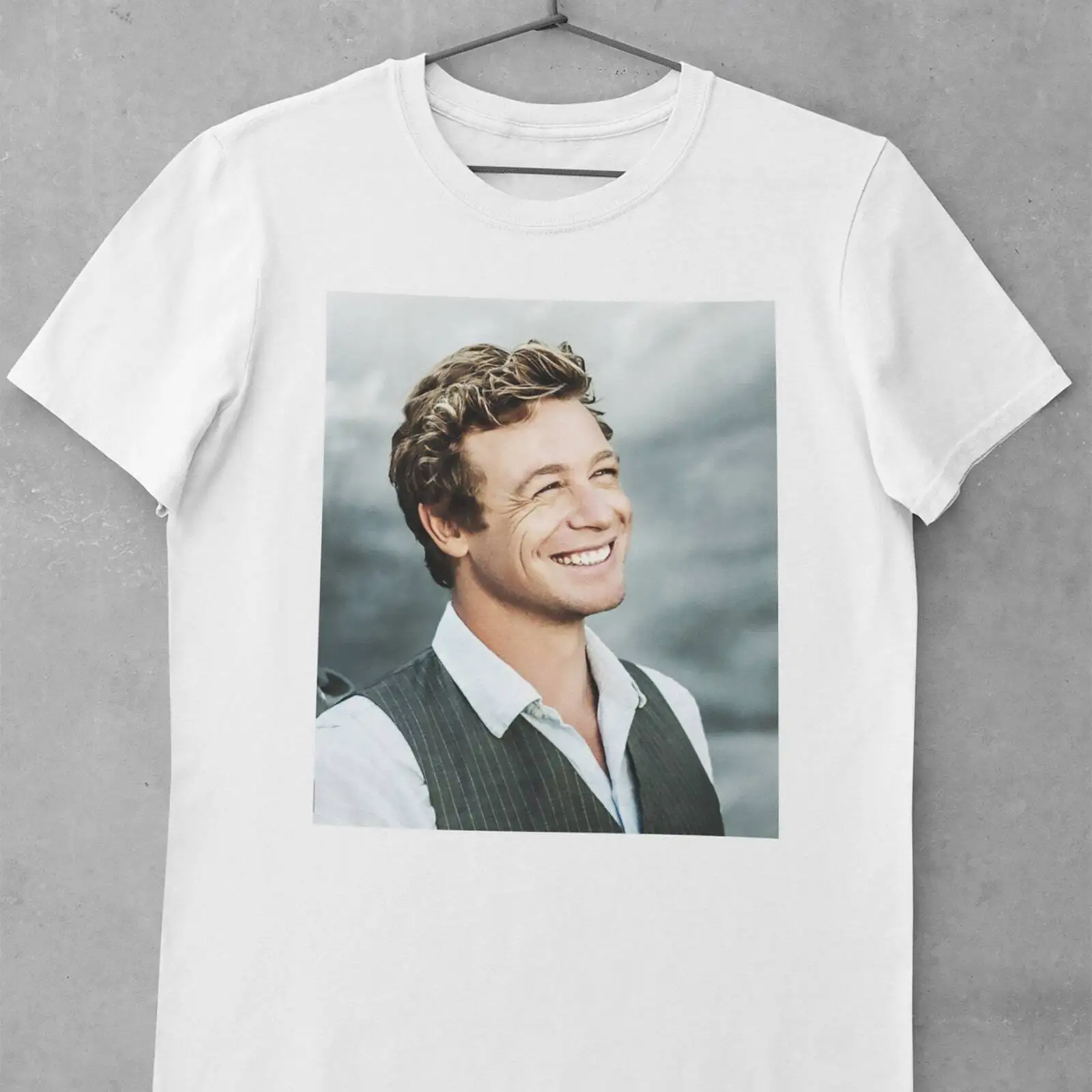 Patrick Jane The Mentalist Cool Detective Series Simon Baker Fans T Shirt