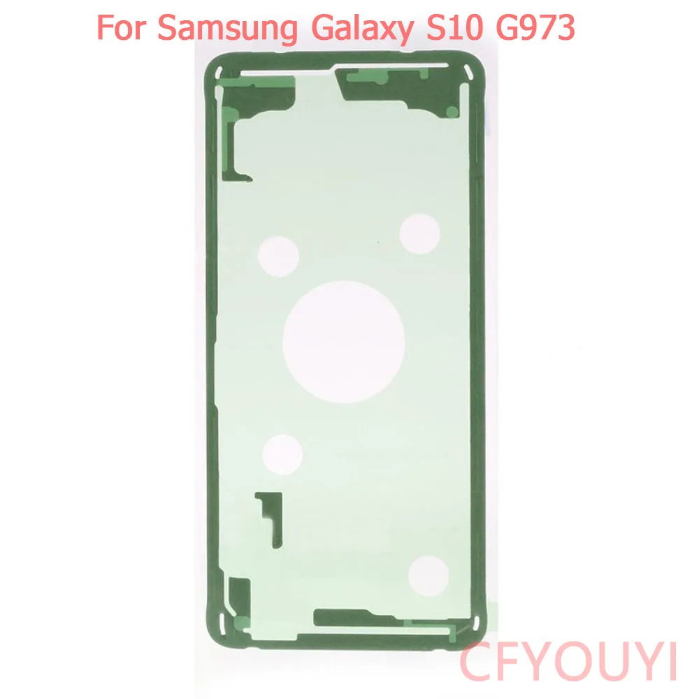 50pcs/lot For Samsung Galaxy S10 G973 Back Battery Back Door Cover Housing Adhesive Sticker Glue