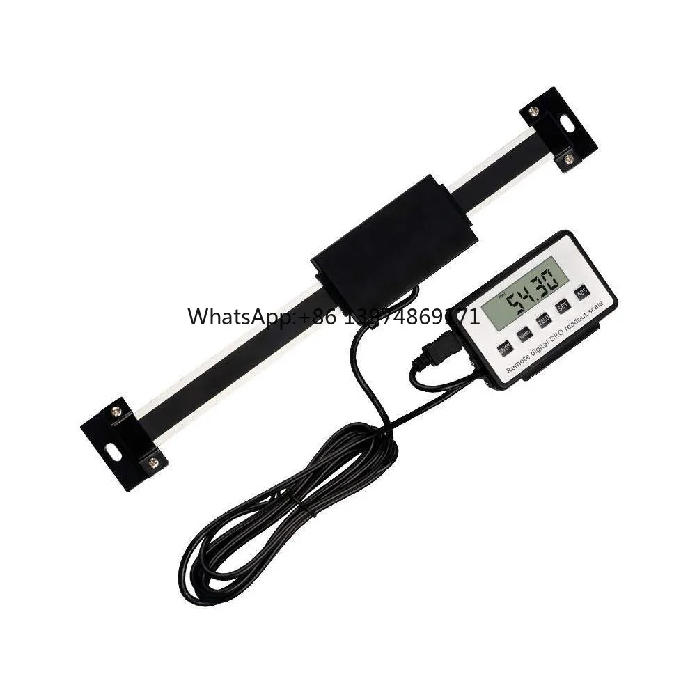 0-150/200/300mm Remote Electronic Digital linear Scale Table Readout Scale for Bridgeport Mill Lathe Linear Ruler with LCD Base