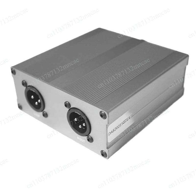 Digital To Fully Balanced Analog Audio Converter for Automatic Recognition of Sampling Rate with Aluminum Casing
