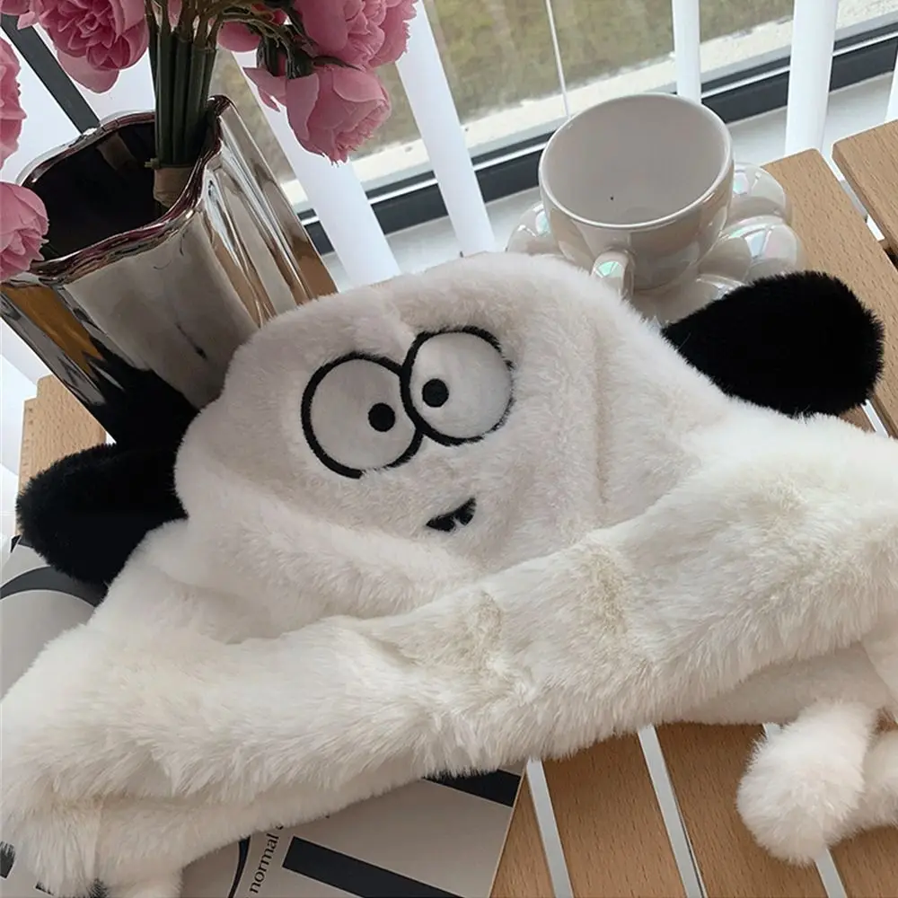 

Casual Cartoon Hat Cute Dog Winter Warm Bonnet Caps Ear Protection Riding Skiing