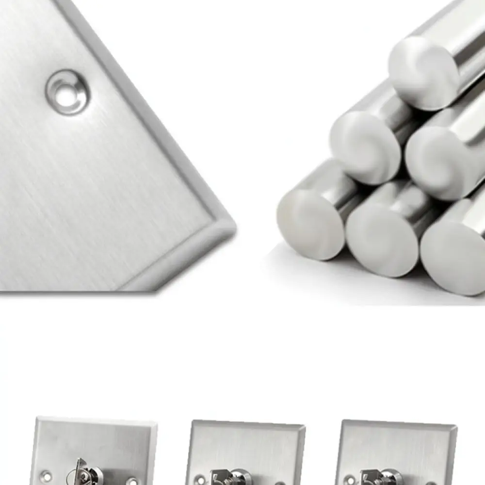 For Feiluotuo Access Control Key Switch Durable Metal Panel With LED Light Signal For Office Entrance Way