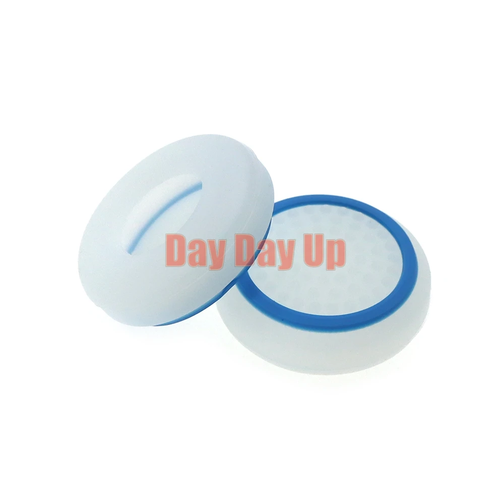 2PCS For Steam Deck Controller Handle Joystick Thumb Grips Silicone Protective Rocker Luminous Cap Replacement For PS5 Portal