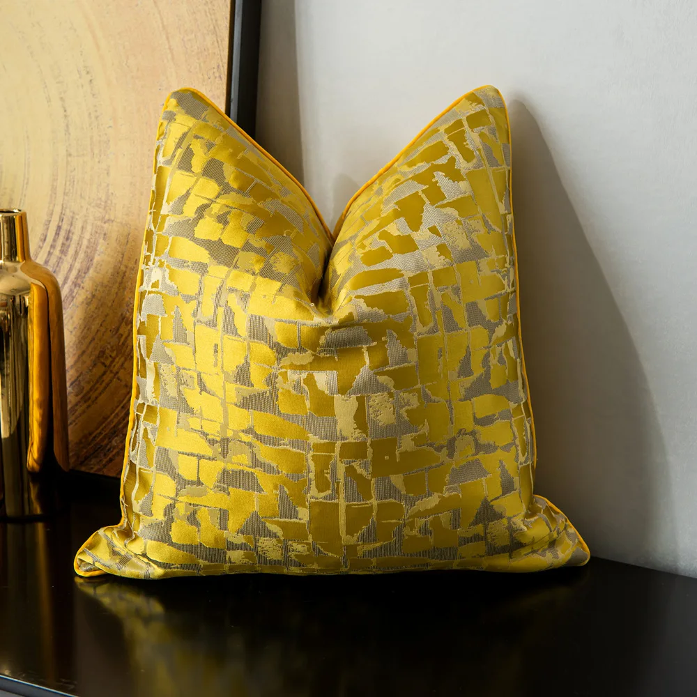 

Geometric Cushion Cover Decorative Super Throw Pillow Cover For Home Sofa Living Room Hotel 30x50 45x45 50x50 60x60 Grid style