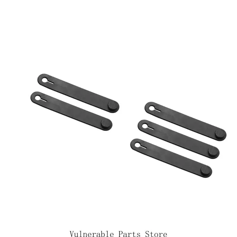 

D0UC Сверхмощные резиновые кабельные стяжки для проводки мотоцикла, электрического велосипеда, устойчивы к холодной погоде -30 °