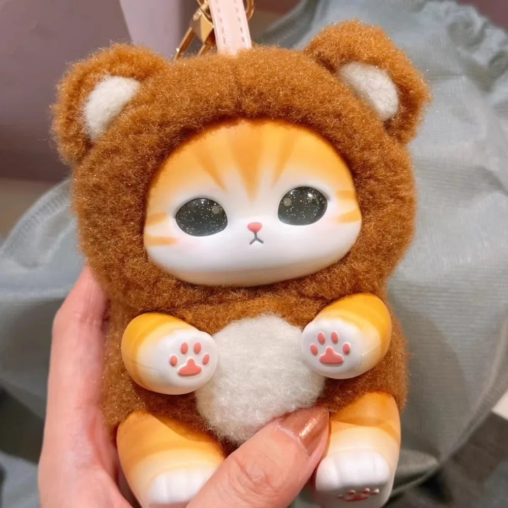 Mofusand Katze Sandy Glänzender Hai Harz-Plüsch-Taschenanhänger Überraschungs-Blindbox-Puppe Mädchen-Geburtstagsgeschenk Blind Bag Blind Box Figuren Spielzeug – Detail 6