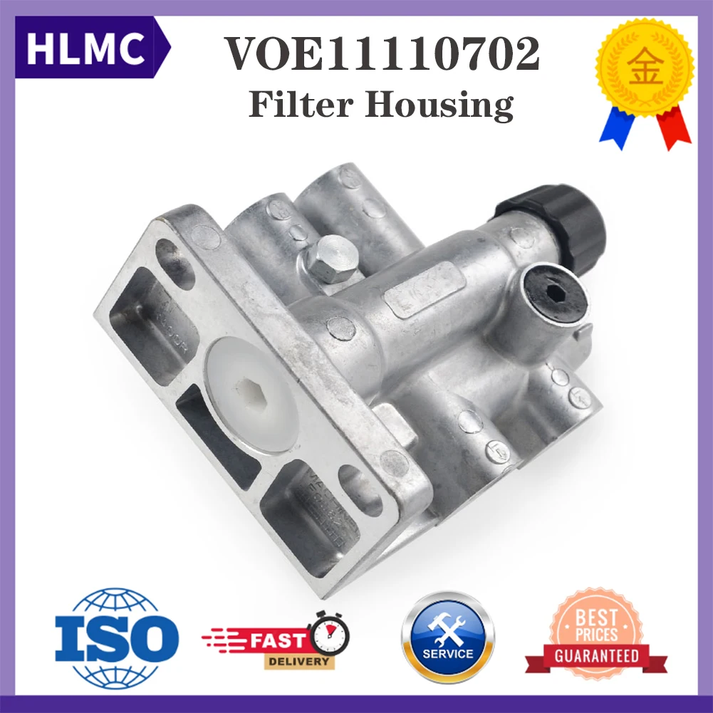 Construction Machinery Parts Excavator EC210B EC240B EC290B L110E L120E Fuel Filter Housing Hand Oil Pump 11110702 VOE11110702