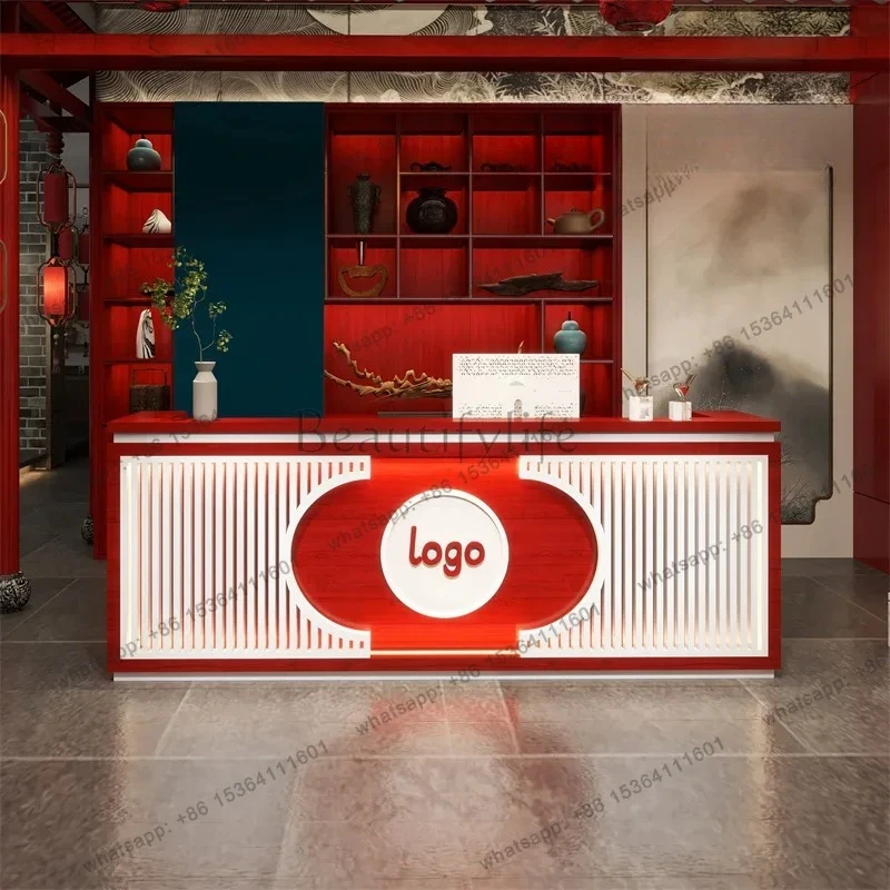 Guochaofeng Hot Pot Restaurant checkout page Hotel Restaurant Reception Front Desk