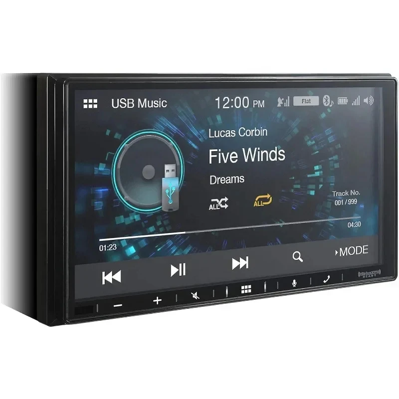 SiriusXM, AM/FM Radio Bluetooth,PowerStack Compatible Head Unit