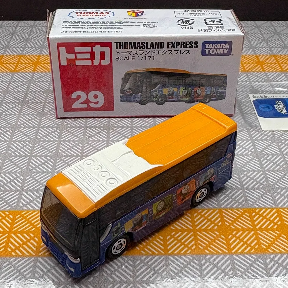 

Takara Tomy Tomica NO.29 Thomas Land Express Cars Hot Pop 1:64 Car Alloy Toys Vehicle Diecast Metal Model for Children