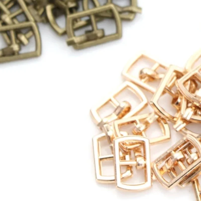 10pcs 4.5mm Mini Doll Buttons Ultra-small Tri-glide Buckle Model Funiture Accessories For Doll House Decor Kids Pretend Play Toy