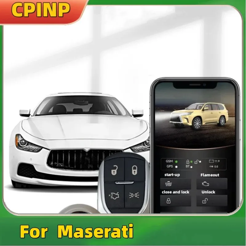 Suitable for Maserati keyless entry (requires customization)