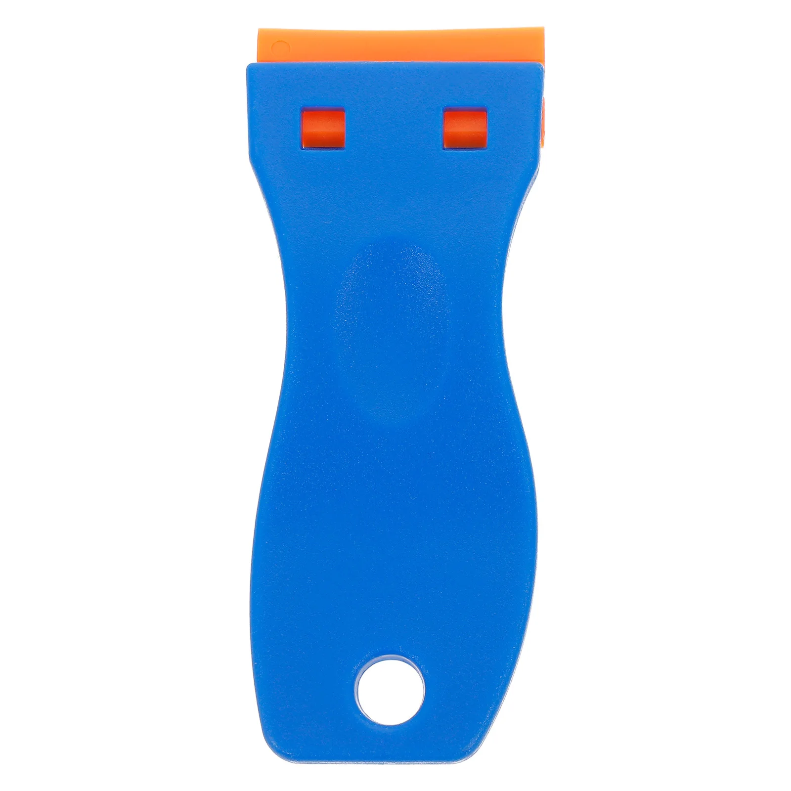 Raschietto in plastica per rimozione adesivi Strumento di pulizia Resistente alla corrosione Raschiatura decalcomanie Etichette Residui di colla